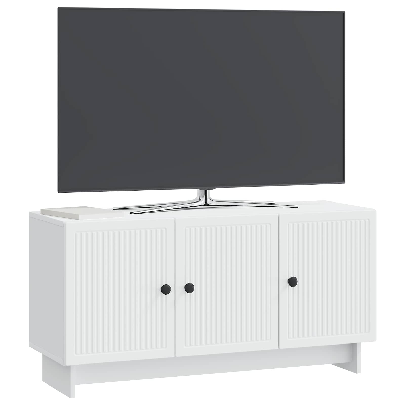 TV-Schränk Weiß 99 x 34,5 x 50 cm Holzwerkstoff