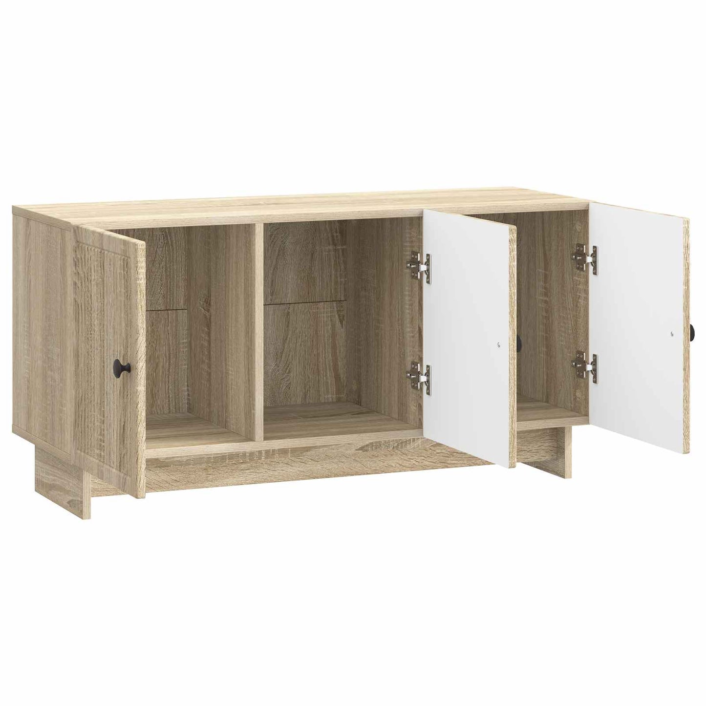 TV-Schränk 99 x 34,5 x 50 cm Sonoma-Eiche Holzwerkstoff
