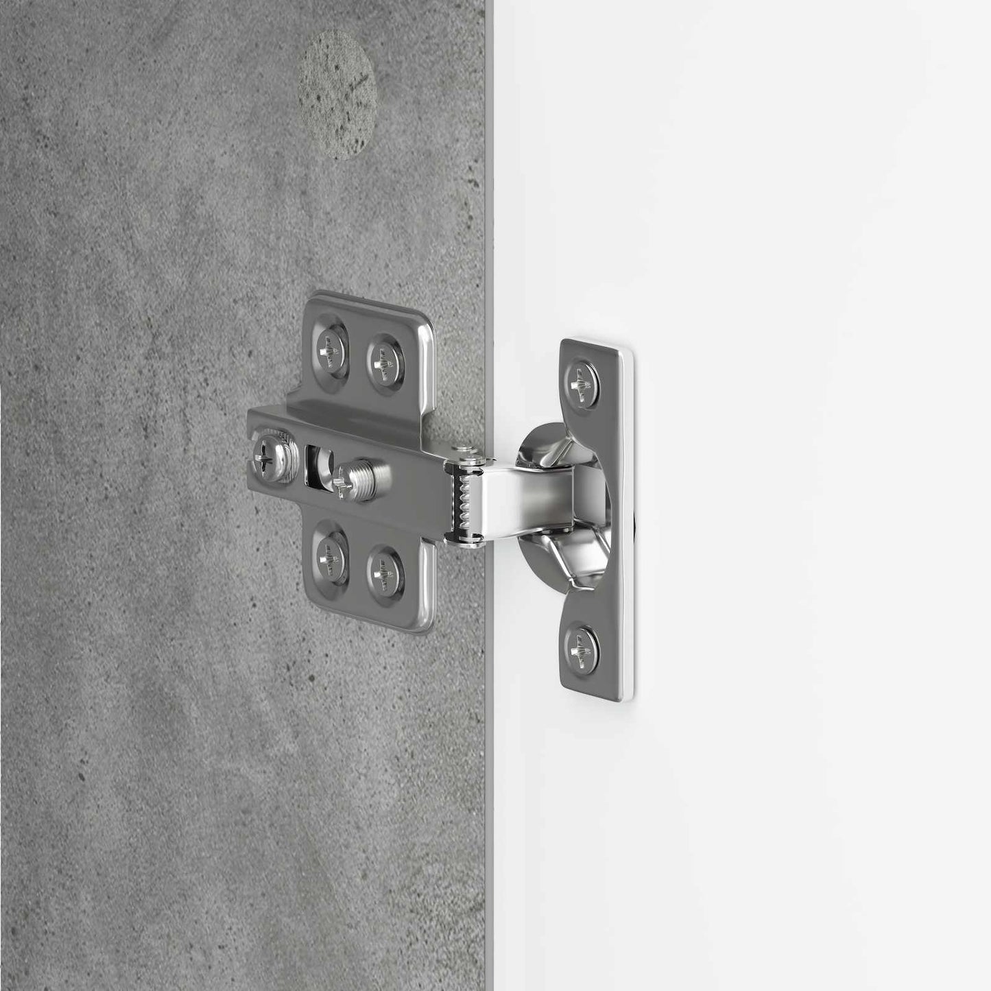 TV-Schränk 99 x 34,5 x 50 cm Betongrau Holzwerkstoff