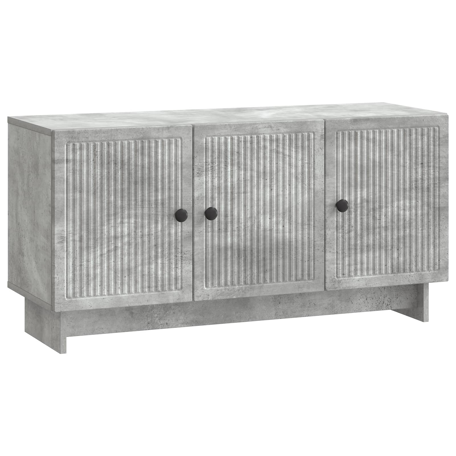 TV-Schränk 99 x 34,5 x 50 cm Betongrau Holzwerkstoff