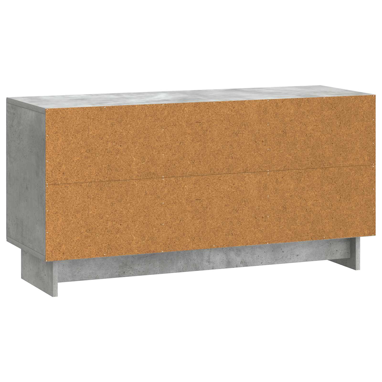 TV-Schränk 99 x 34,5 x 50 cm Betongrau Holzwerkstoff