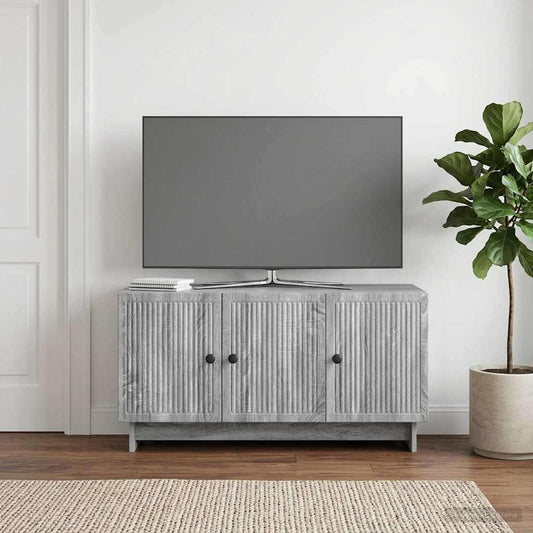 TV-Schränk 99 x 34,5 x 50 cm Sonoma-Grau Holzwerkstoff