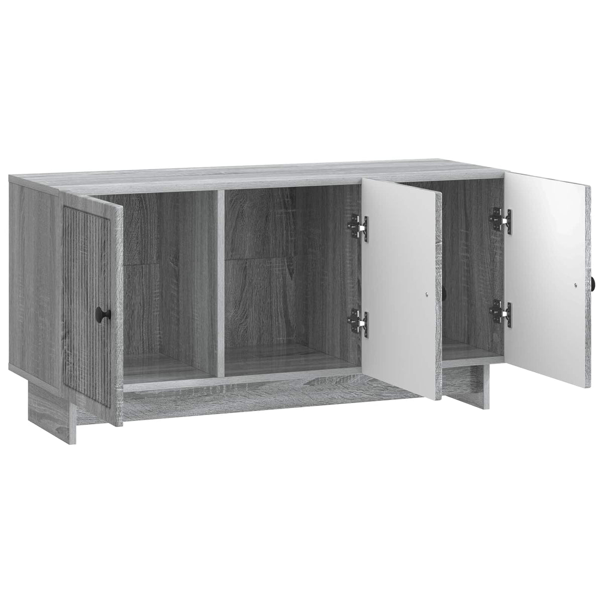 TV-Schränk 99 x 34,5 x 50 cm Sonoma-Grau Holzwerkstoff