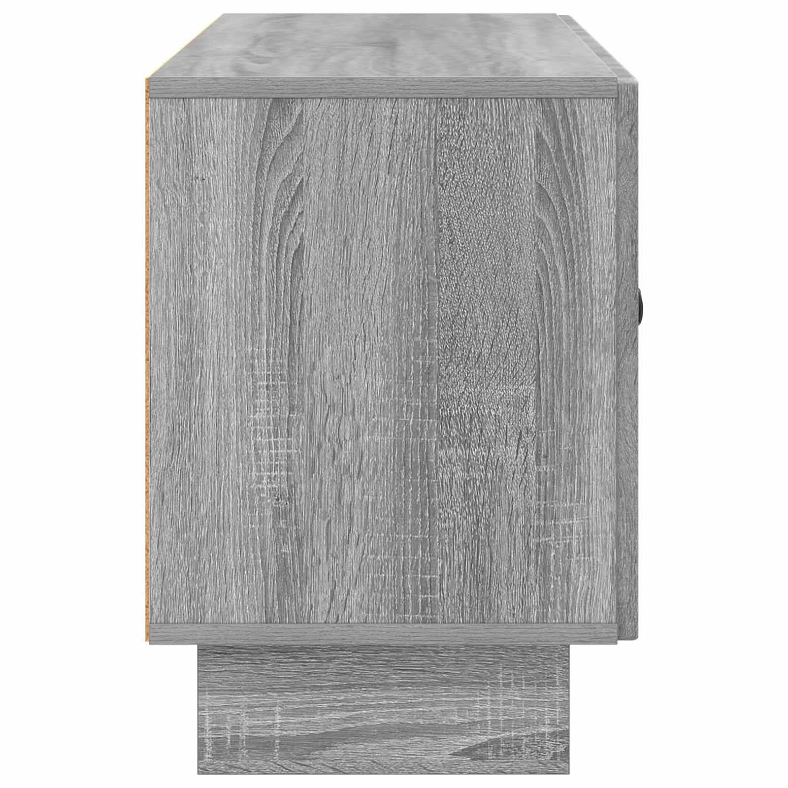 TV-Schränk 99 x 34,5 x 50 cm Sonoma-Grau Holzwerkstoff