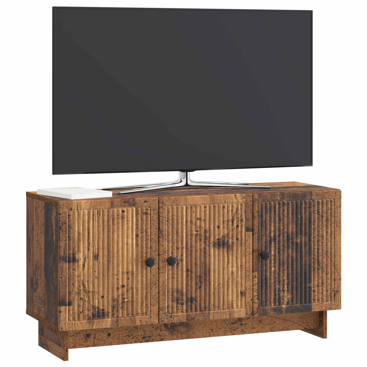 TV-Schränk 99 x 34,5 x 50 cm Altholz Holzwerkstoff