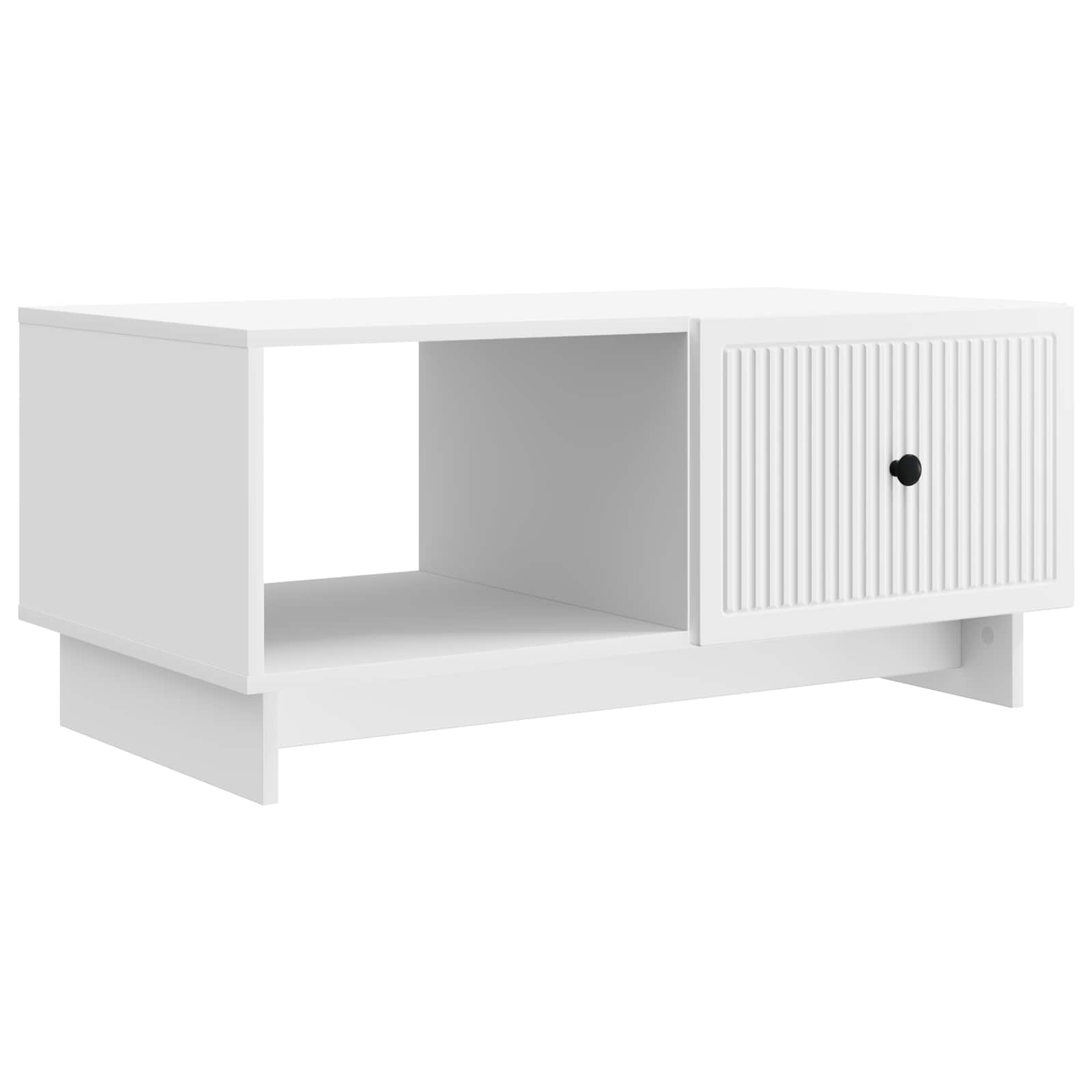 Couchtisch Weiß 90 x 50 x 40 cm Holzwerkstoff