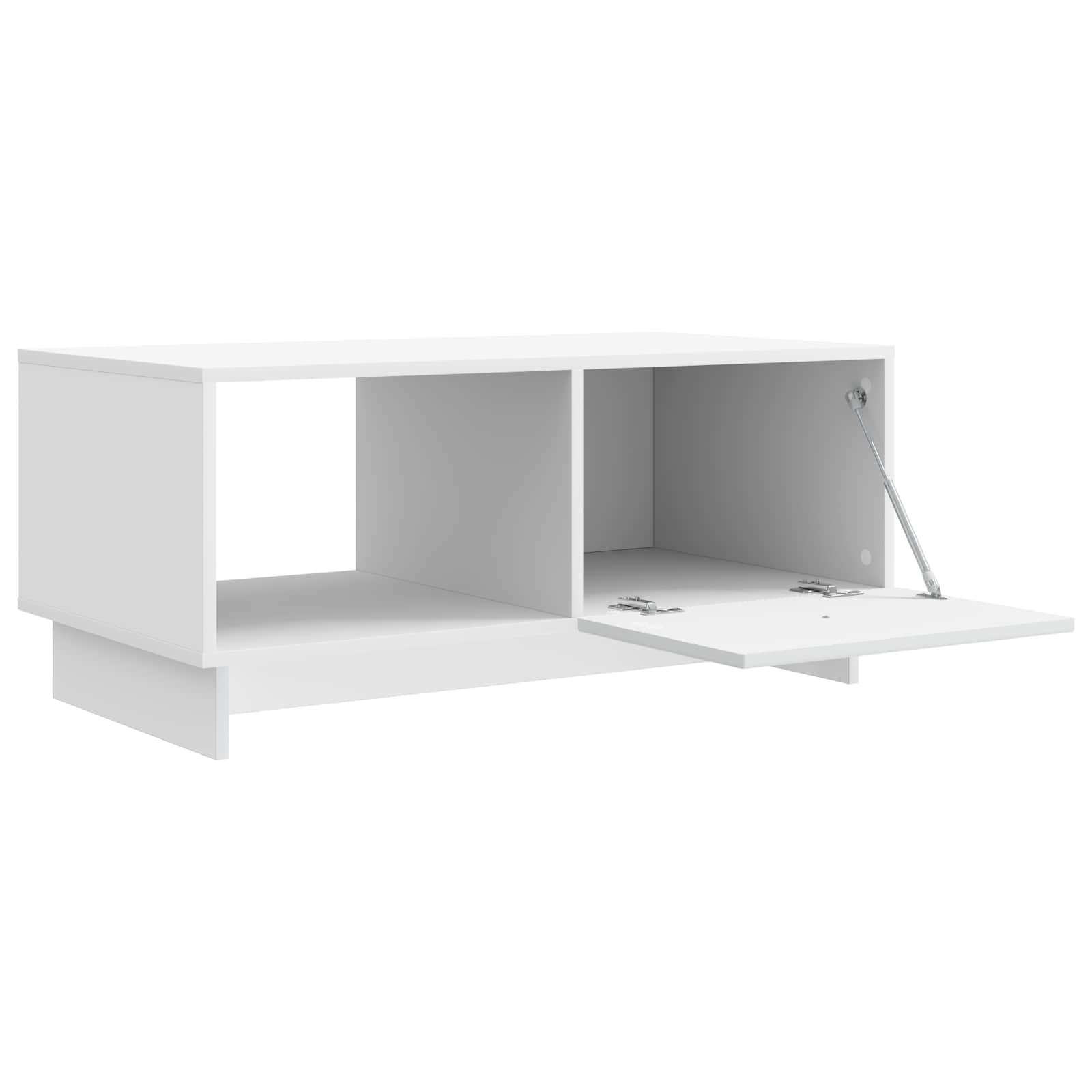 Couchtisch Weiß 90 x 50 x 40 cm Holzwerkstoff