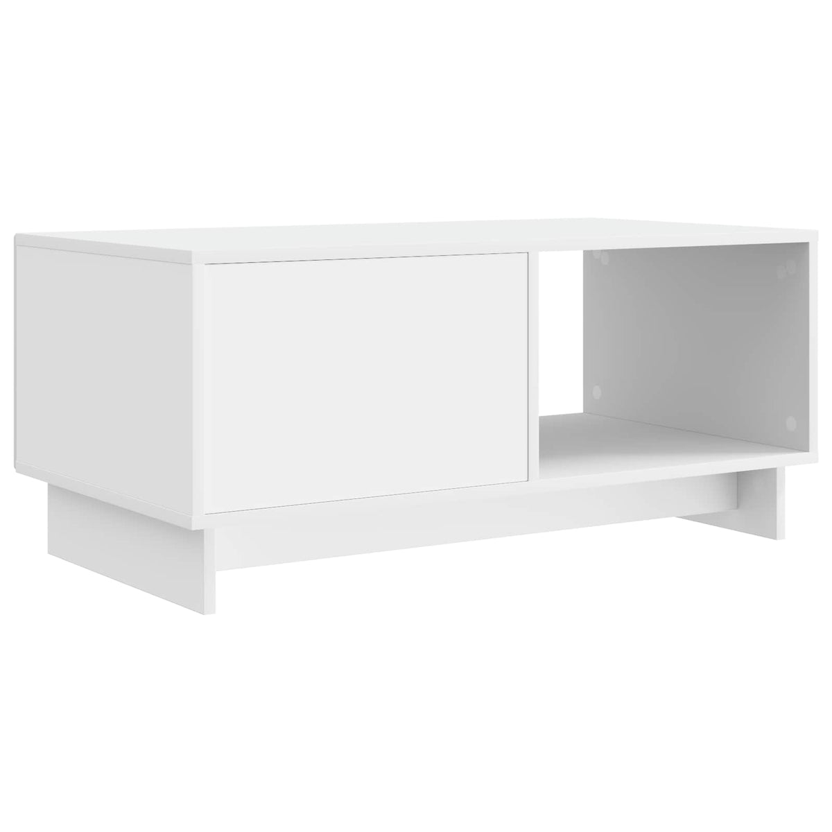 Couchtisch Weiß 90 x 50 x 40 cm Holzwerkstoff
