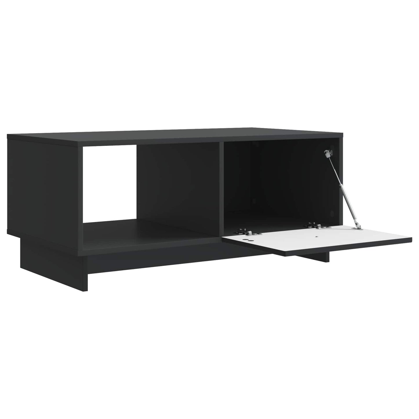 Couchtisch Schwarz 90 x 50 x 40 cm Holzwerkstoff