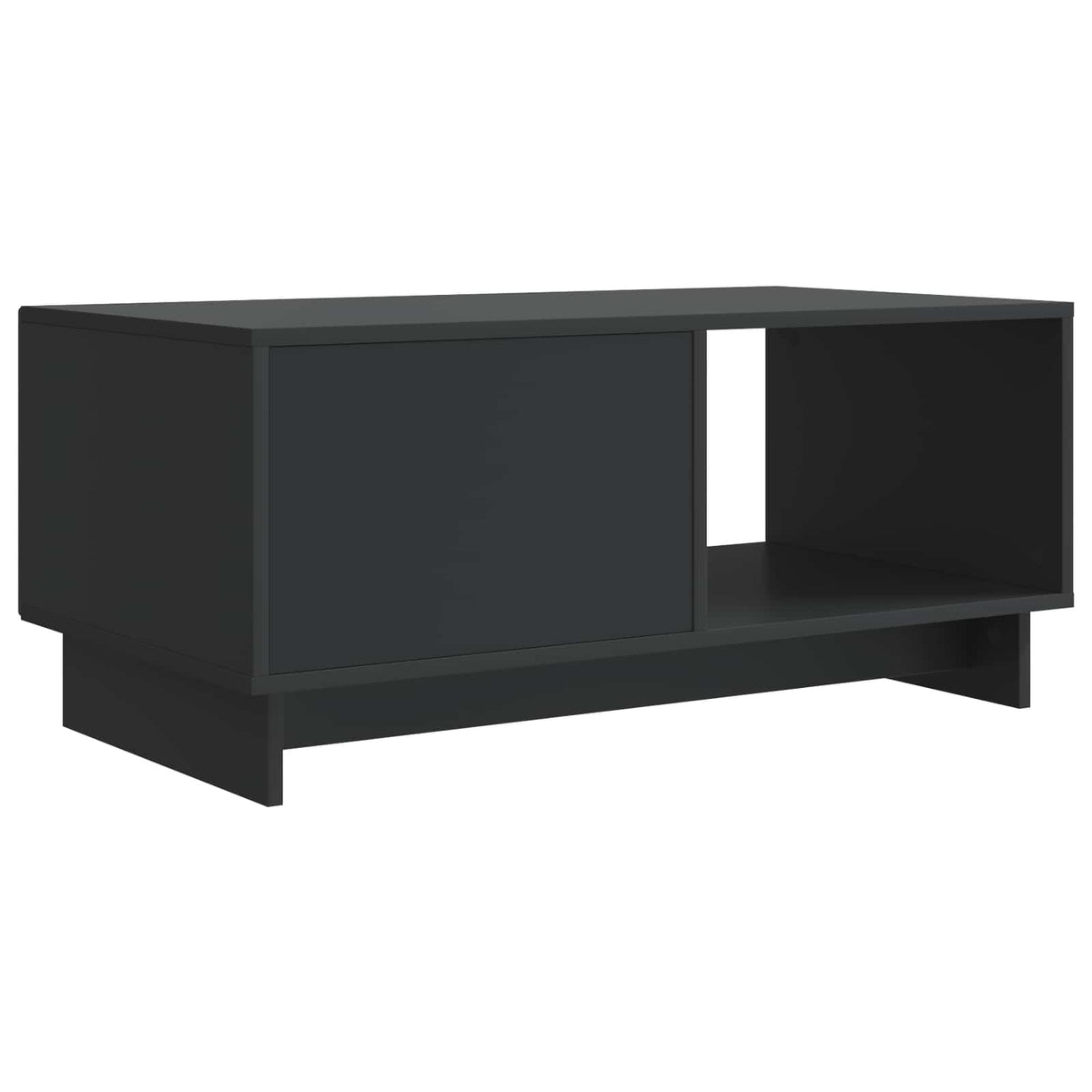 Couchtisch Schwarz 90 x 50 x 40 cm Holzwerkstoff