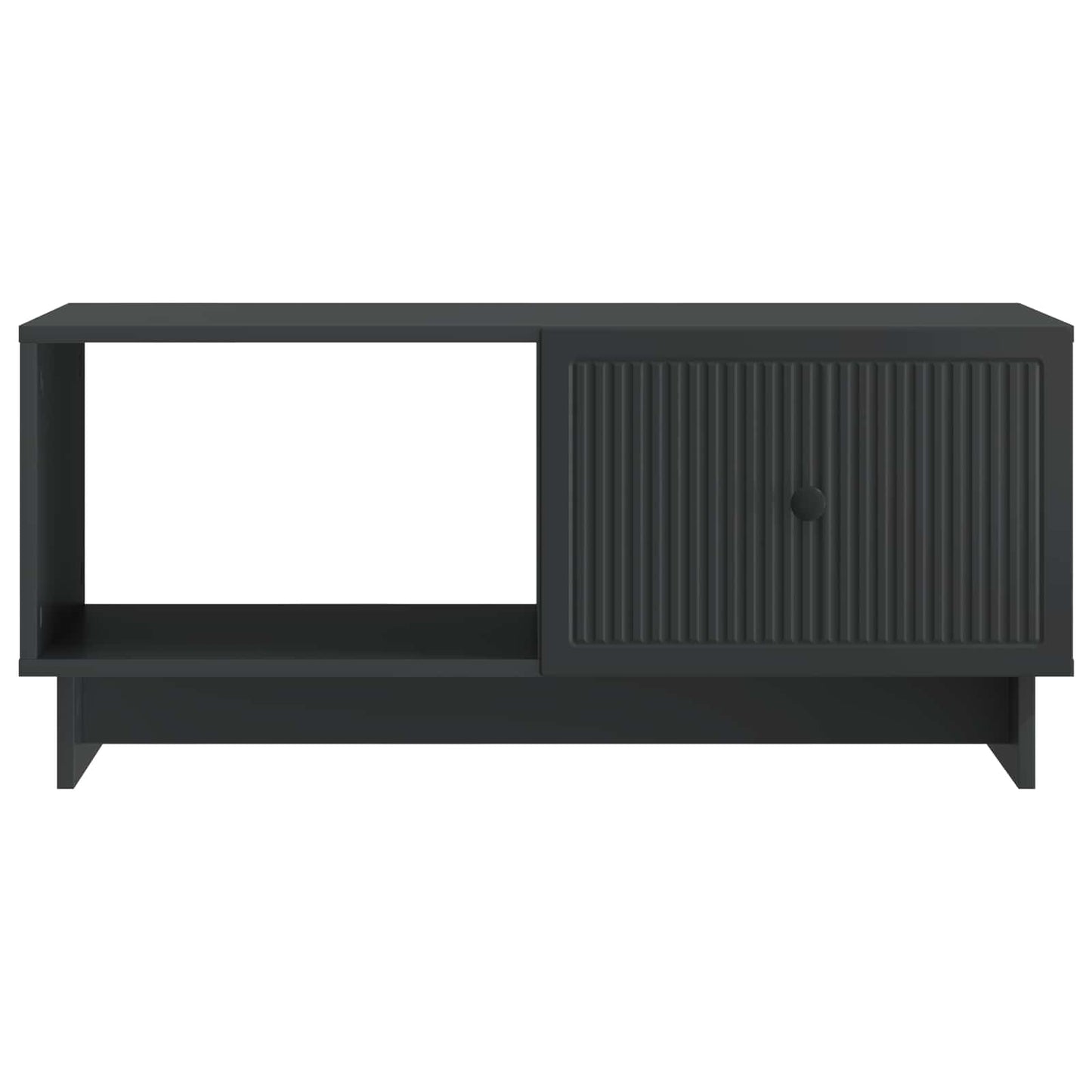 Couchtisch Schwarz 90 x 50 x 40 cm Holzwerkstoff