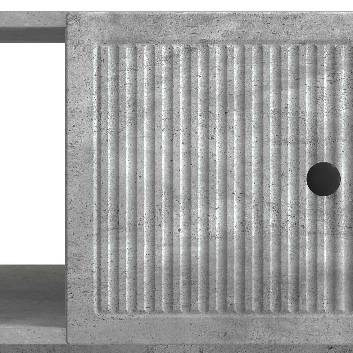 Couchtisch Betongrau 90 x 50 x 40 cm Holzwerkstoff