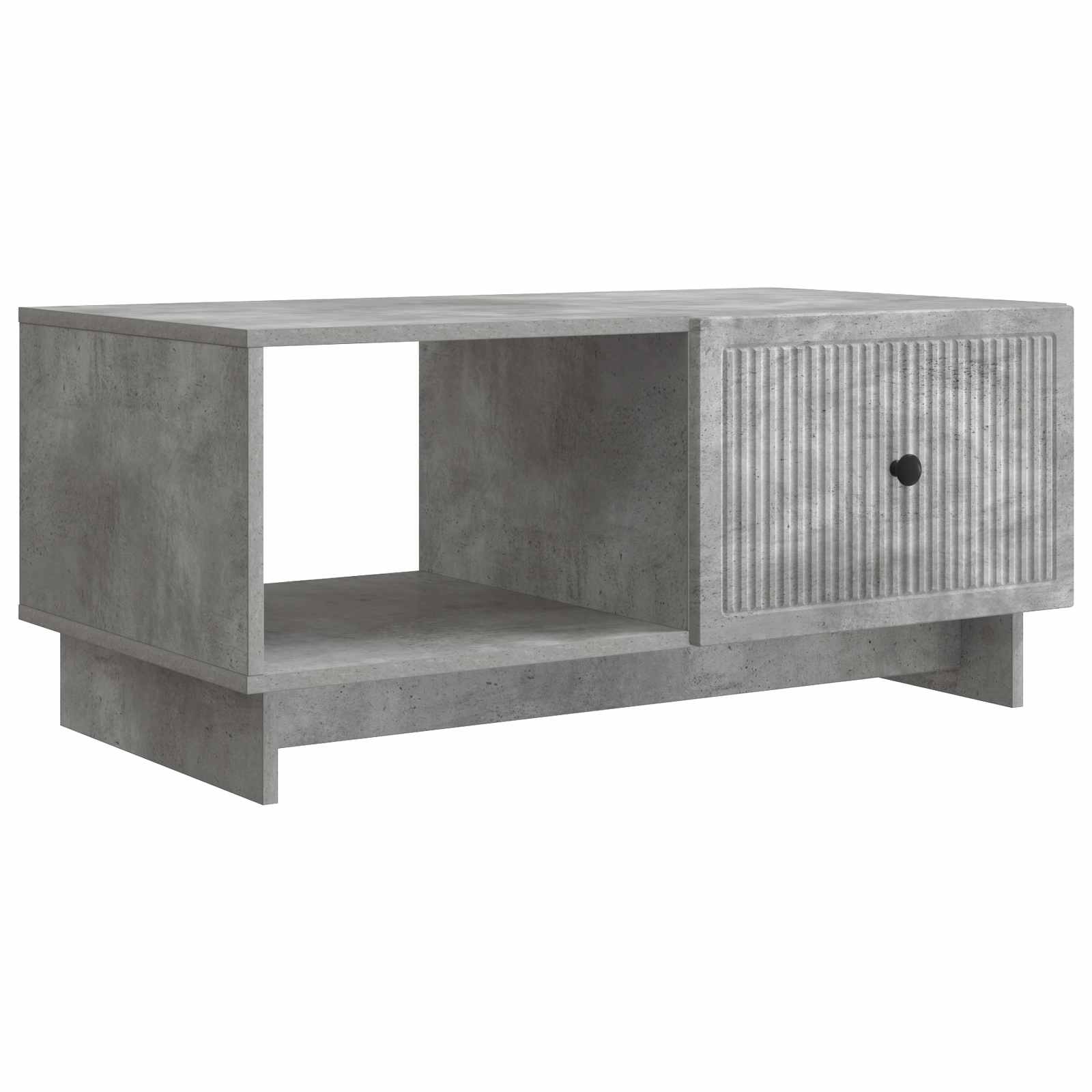 Couchtisch Betongrau 90 x 50 x 40 cm Holzwerkstoff