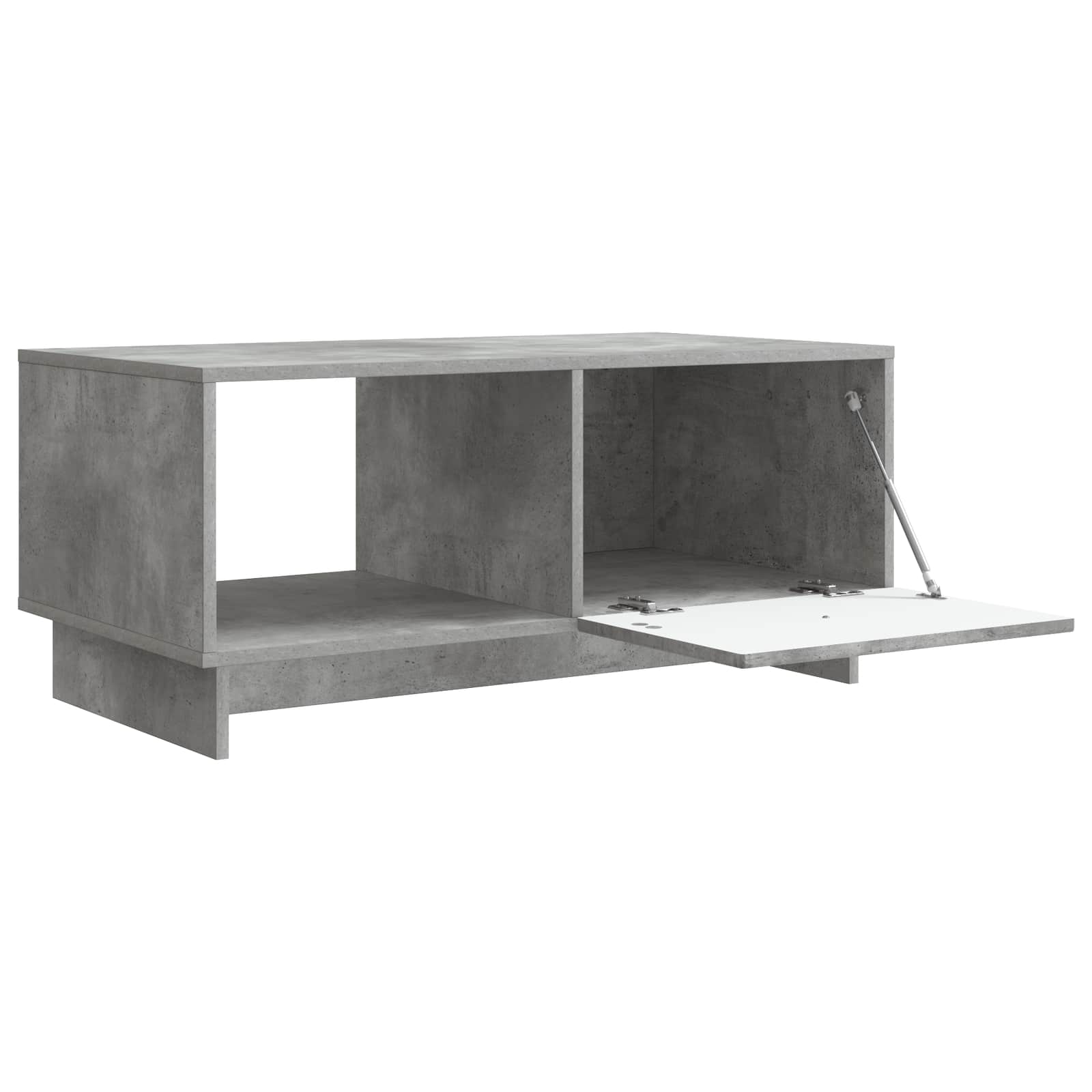 Couchtisch Betongrau 90 x 50 x 40 cm Holzwerkstoff
