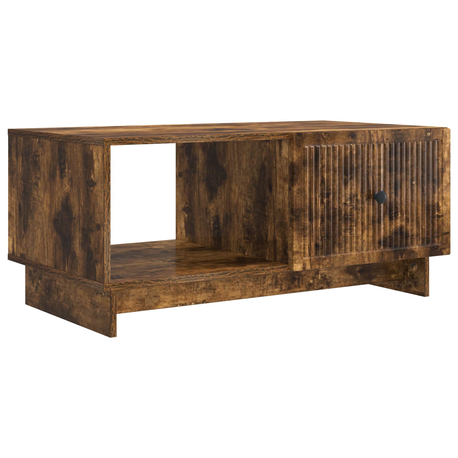 Couchtisch Räuchereiche 90 x 50 x 40 cm Holzwerkstoff