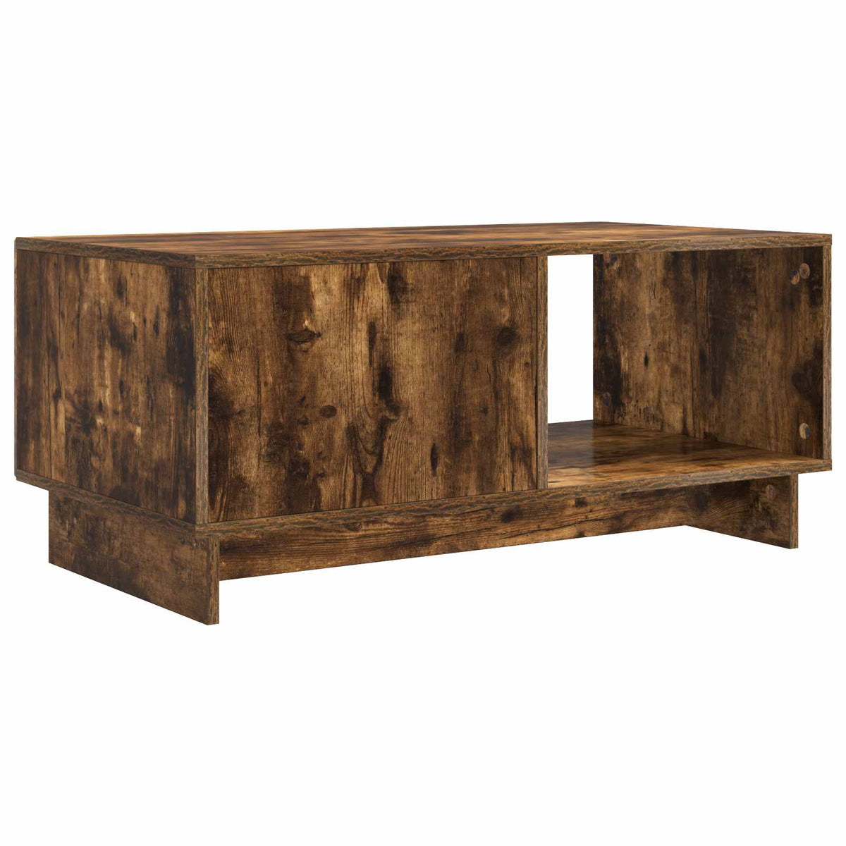 Couchtisch Räuchereiche 90 x 50 x 40 cm Holzwerkstoff