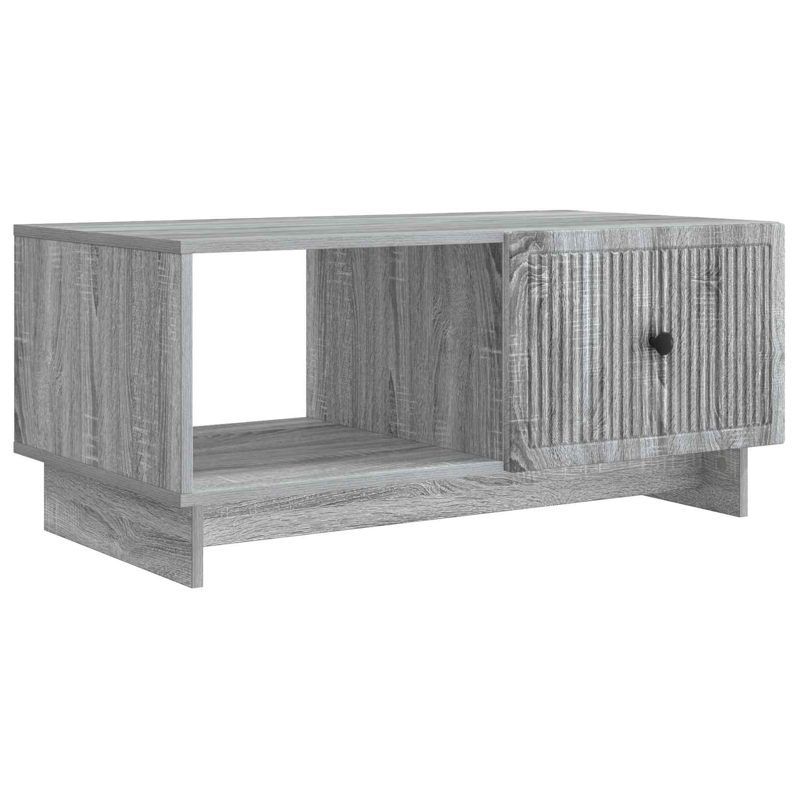 Couchtisch Sonoma-Grau 90 x 50 x 40 cm Holzwerkstoff