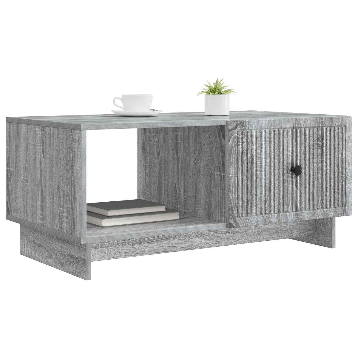 Couchtisch Sonoma-Grau 90 x 50 x 40 cm Holzwerkstoff