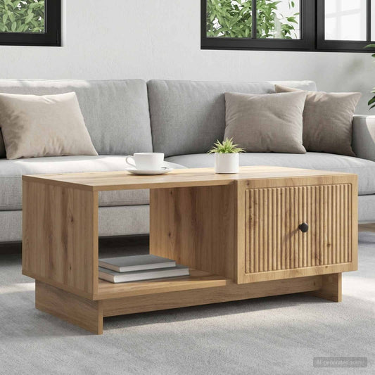 Couchtisch Artisan-Eiche 90 x 50 x 40 cm Holzwerkstoff
