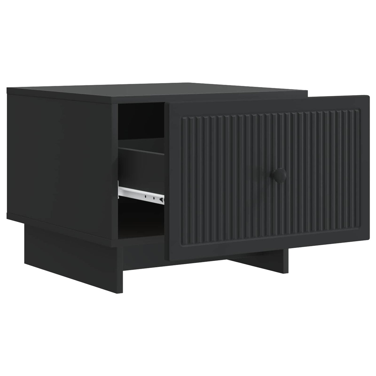 Couchtisch Schwarz 49 x 50 x 40 cm Holzwerkstoff