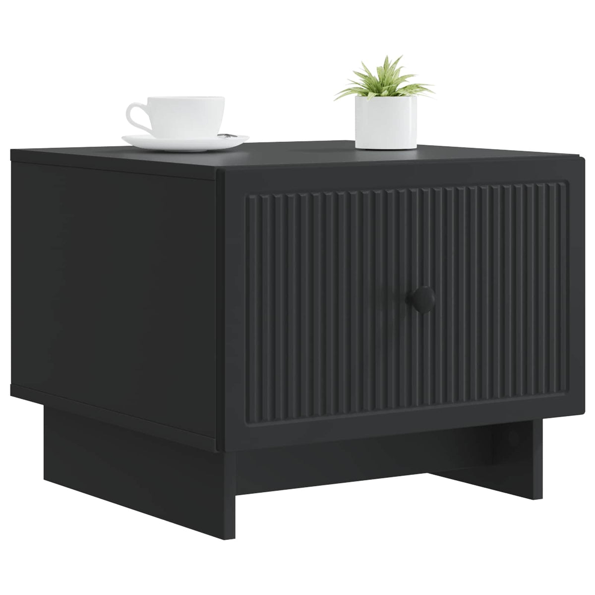 Couchtisch Schwarz 49 x 50 x 40 cm Holzwerkstoff
