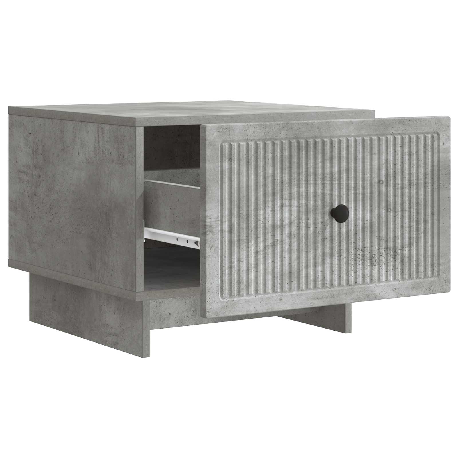 Couchtisch Betongrau 49 x 50 x 40 cm Holzwerkstoff