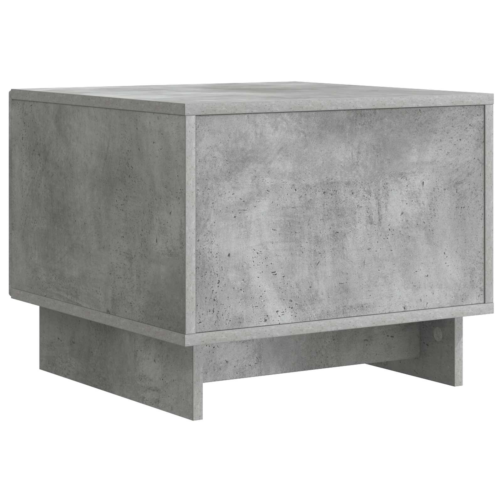 Couchtisch Betongrau 49 x 50 x 40 cm Holzwerkstoff