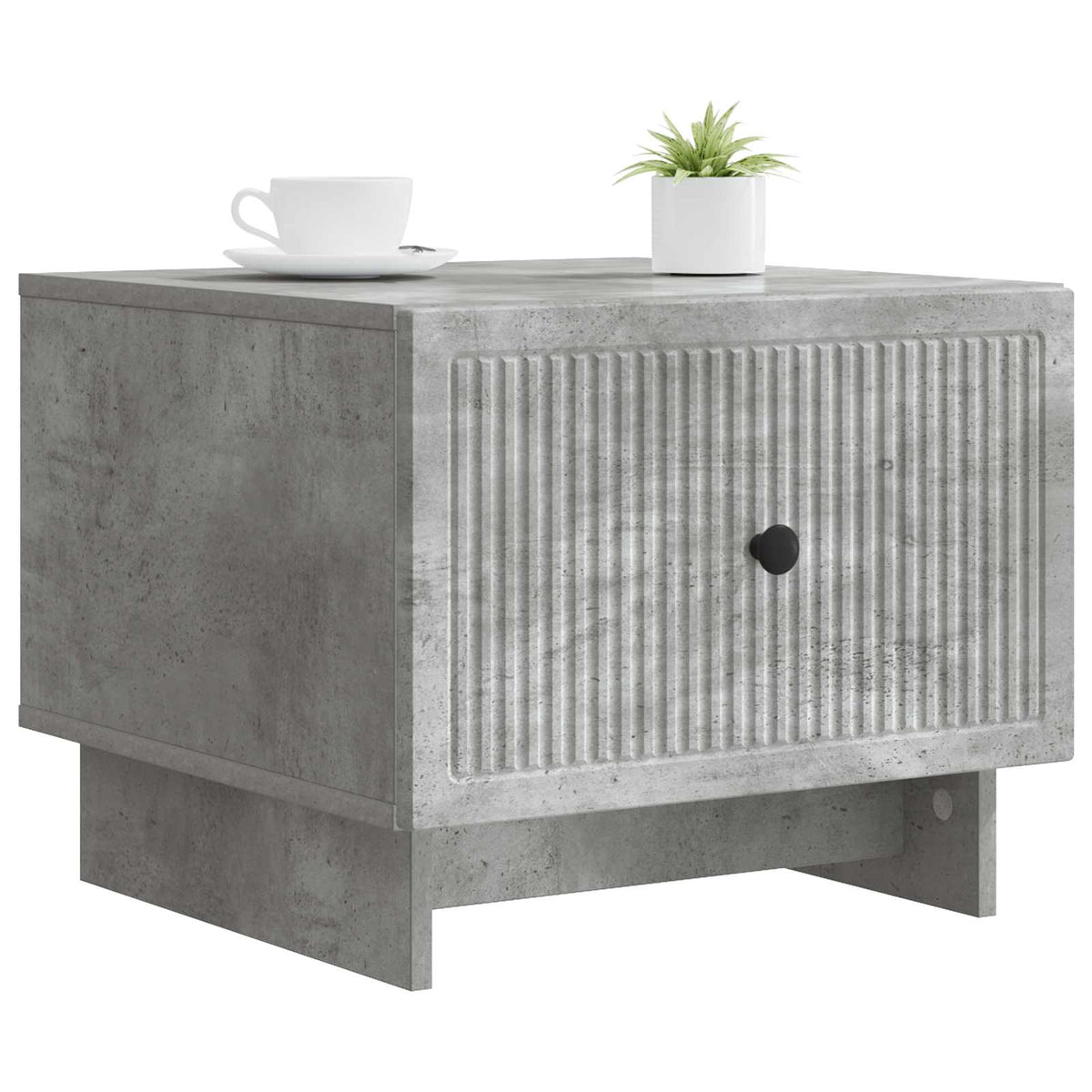 Couchtisch Betongrau 49 x 50 x 40 cm Holzwerkstoff