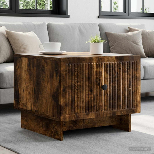 Couchtisch Räuchereiche 49 x 50 x 40 cm Holzwerkstoff