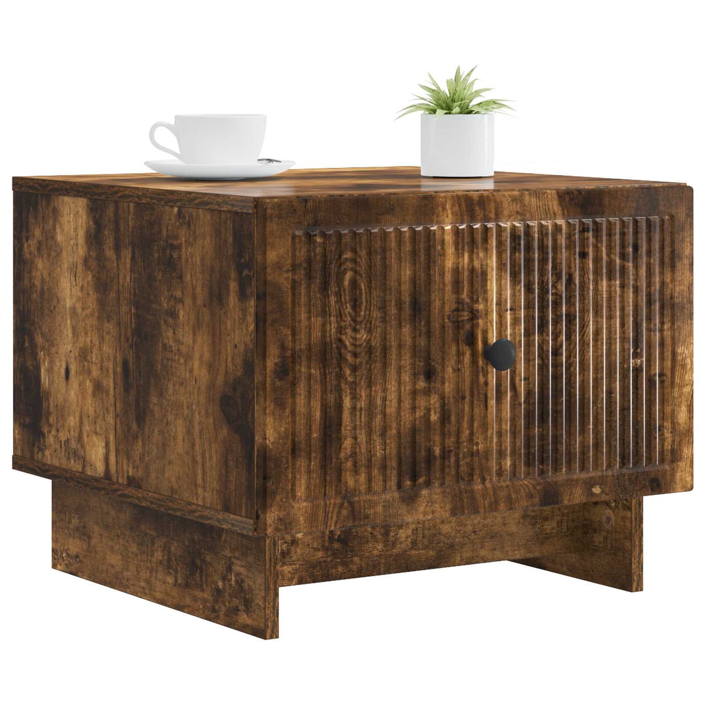 Couchtisch Räuchereiche 49 x 50 x 40 cm Holzwerkstoff