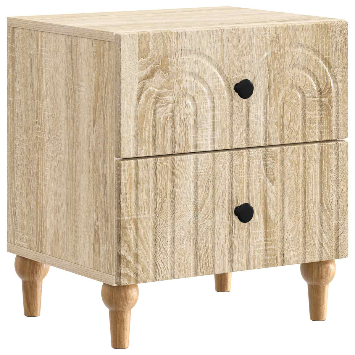 Nachttisch Sonoma-Eiche 43 x 34,5 x 48 cm Holzwerkstoff