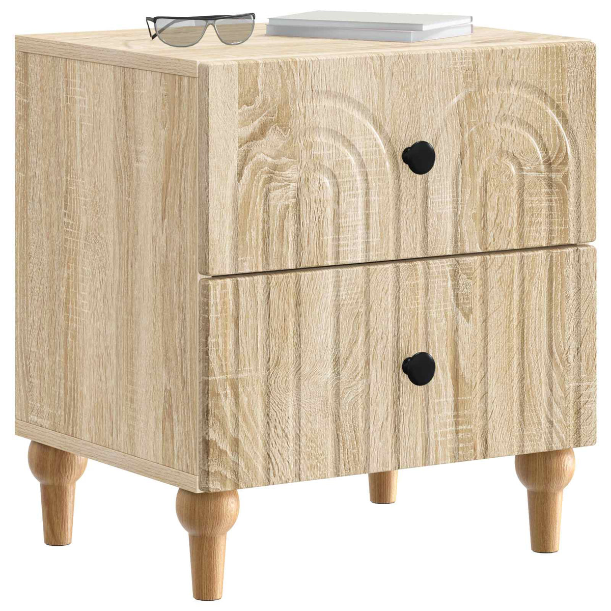 Nachttisch Sonoma-Eiche 43 x 34,5 x 48 cm Holzwerkstoff