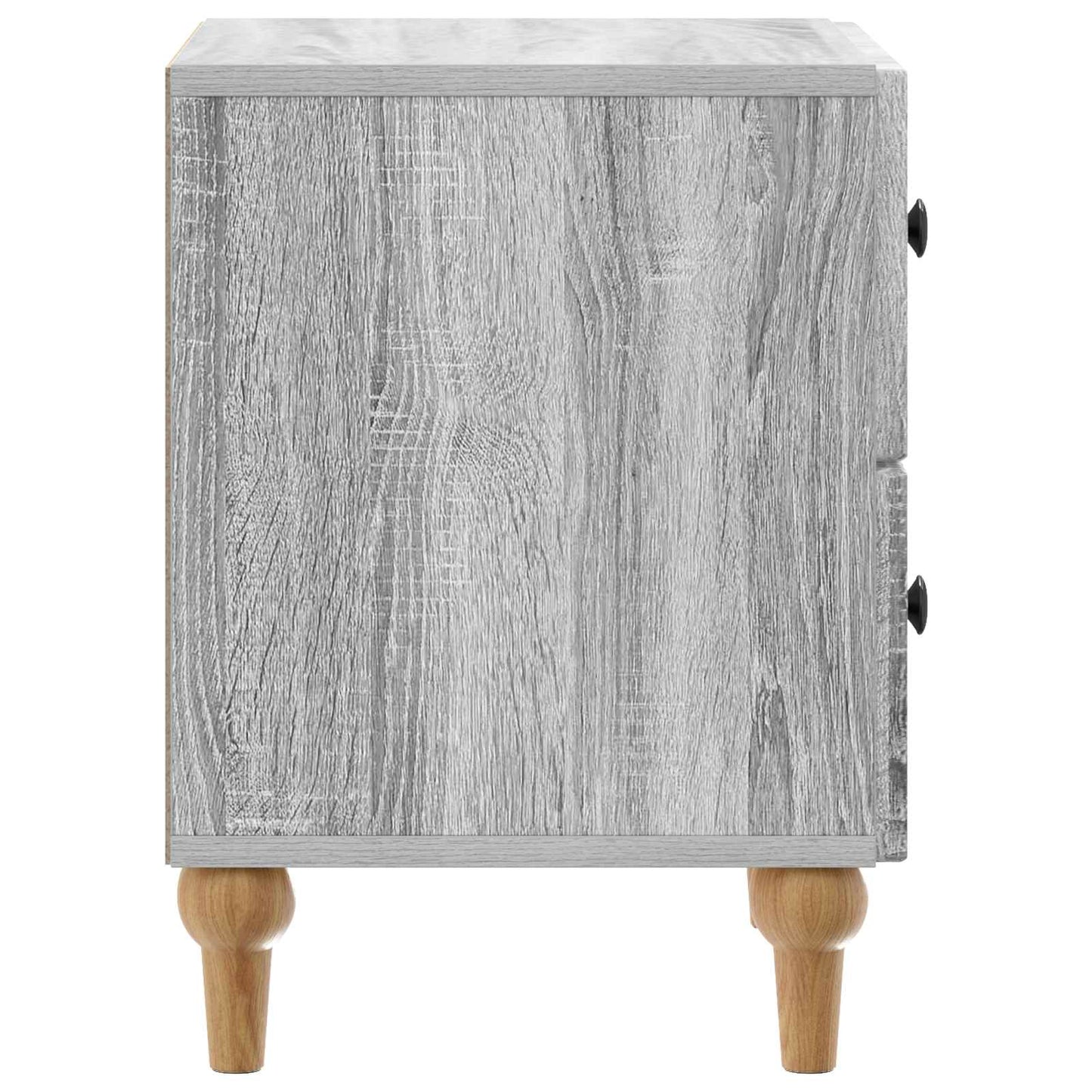 Nachttisch Graues Sonoma 43 x 34,5 x 48 cm Holzwerkstoff