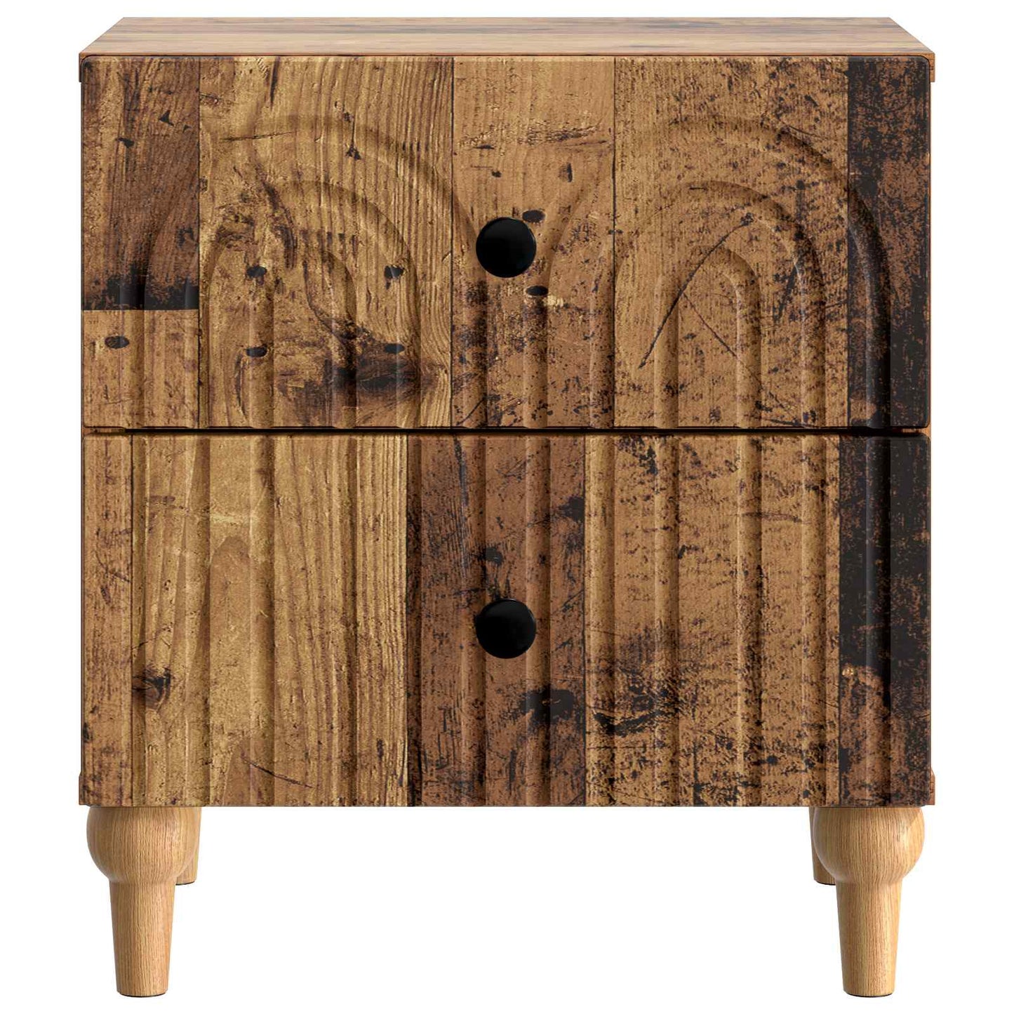Nachttisch Altholz 43 x 34,5 x 48 cm Holzwerkstoff