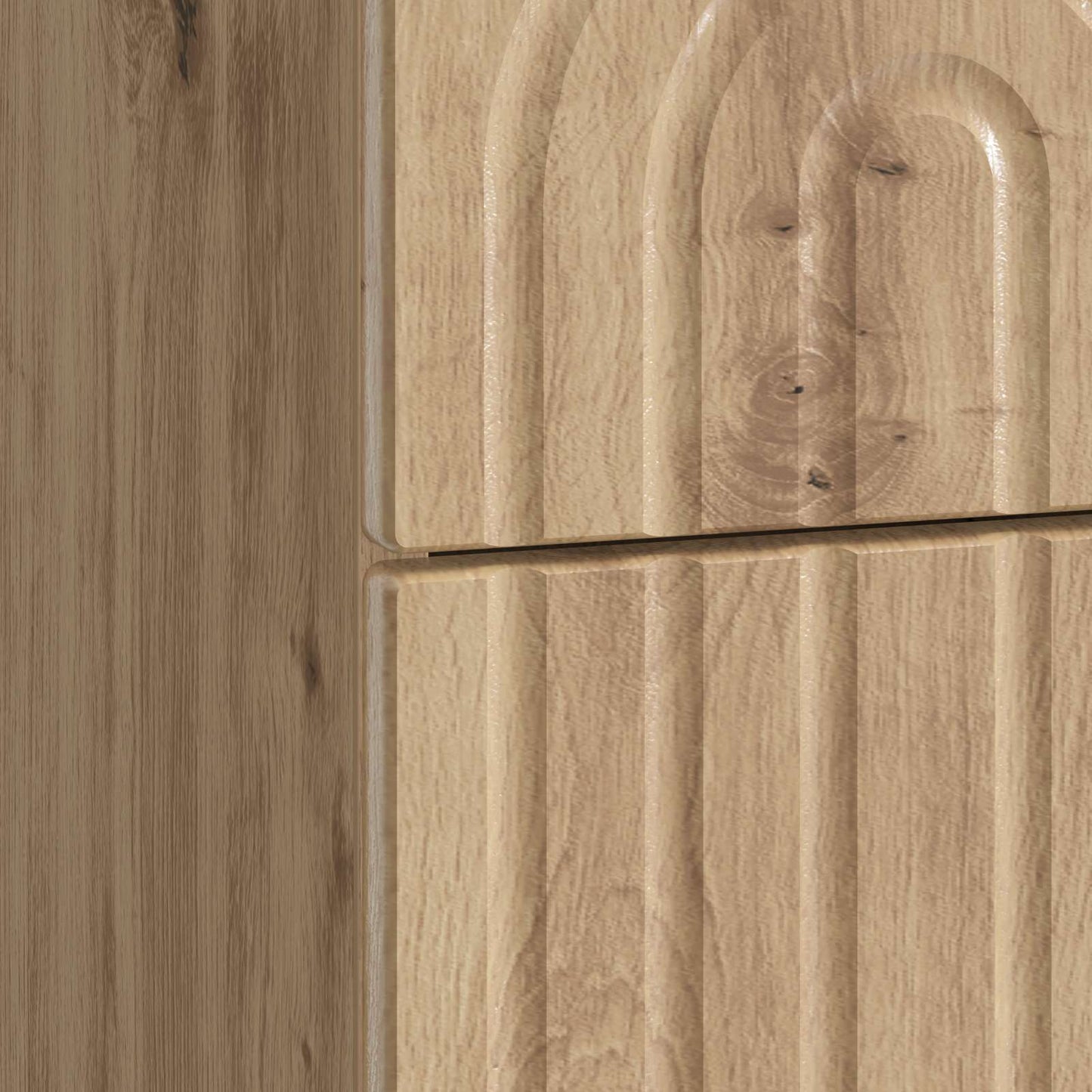 Nachttisch Artisan-Eiche 43 x 34,5 x 48 cm Holzwerkstoff