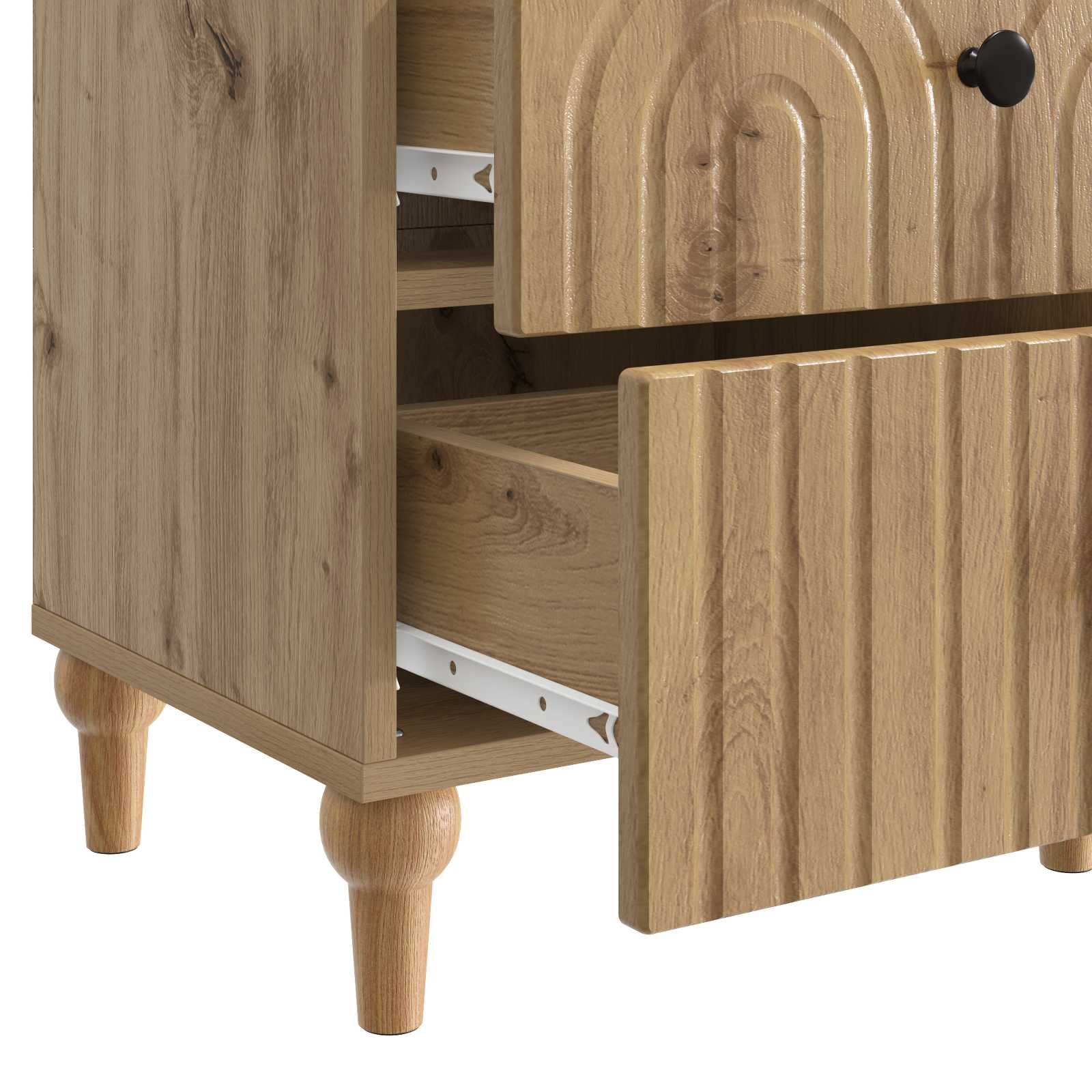 Nachttisch Artisan-Eiche 43 x 34,5 x 48 cm Holzwerkstoff