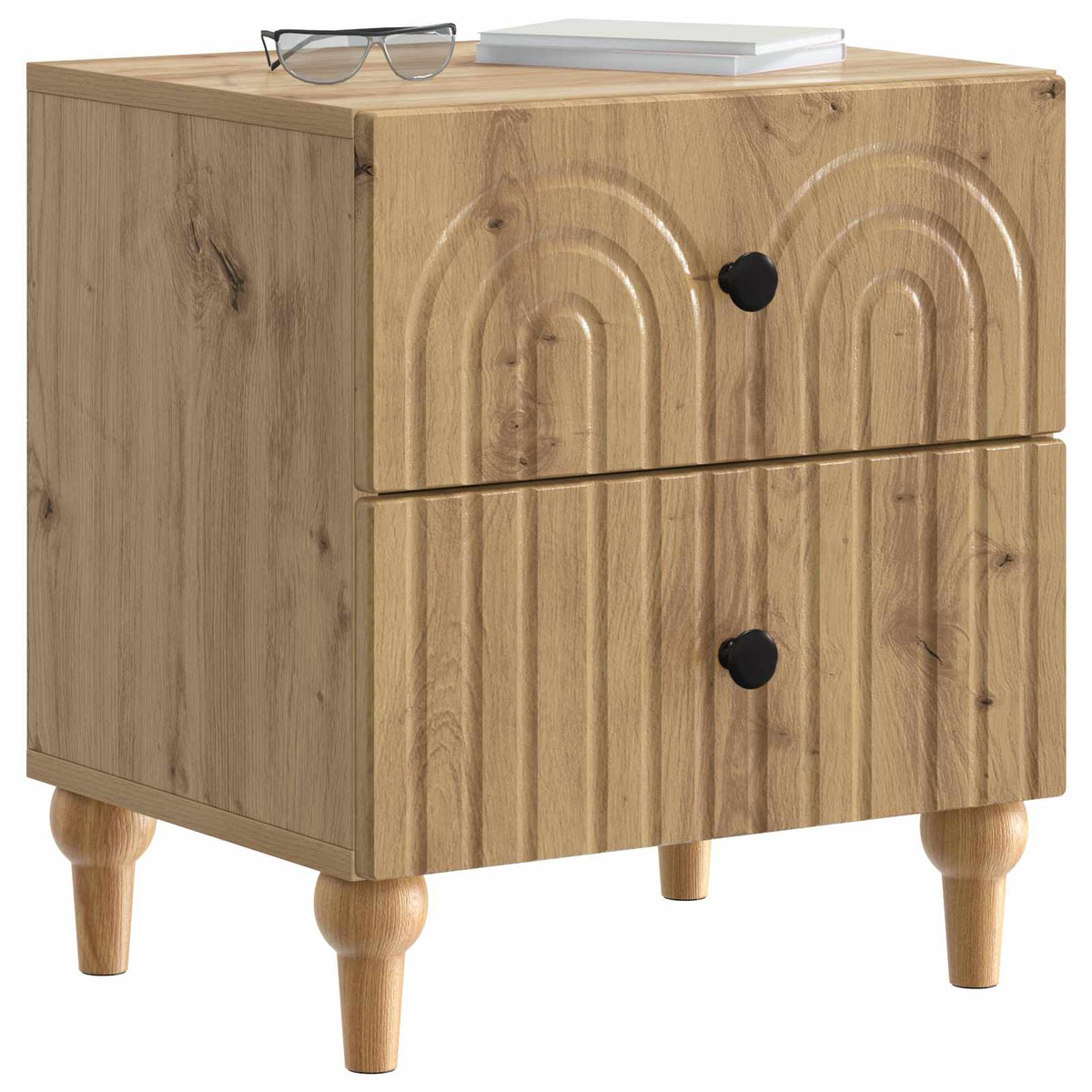 Nachttisch Artisan-Eiche 43 x 34,5 x 48 cm Holzwerkstoff