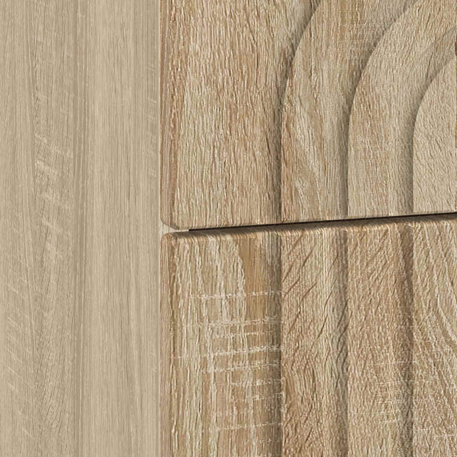 Nachttisch Sonoma-Eiche 62 x 34,5 x 48 cm Holzwerkstoff