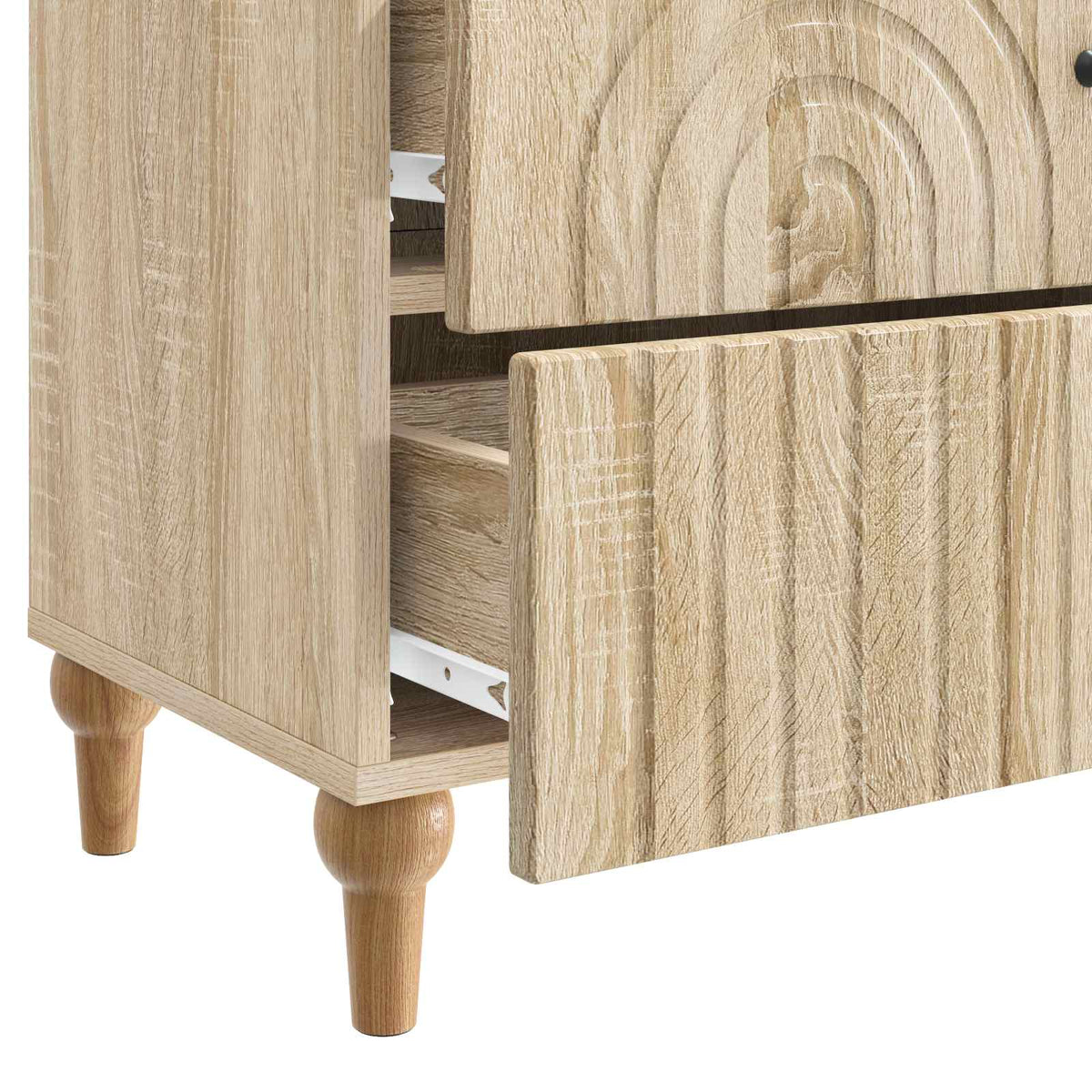 Nachttisch Sonoma-Eiche 62 x 34,5 x 48 cm Holzwerkstoff