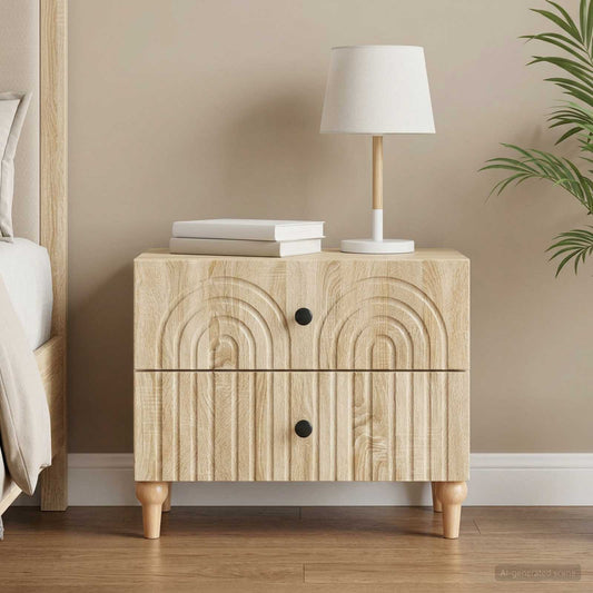 Nachttisch Sonoma-Eiche 62 x 34,5 x 48 cm Holzwerkstoff
