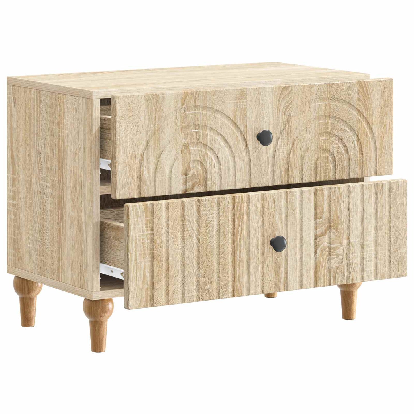 Nachttisch Sonoma-Eiche 62 x 34,5 x 48 cm Holzwerkstoff