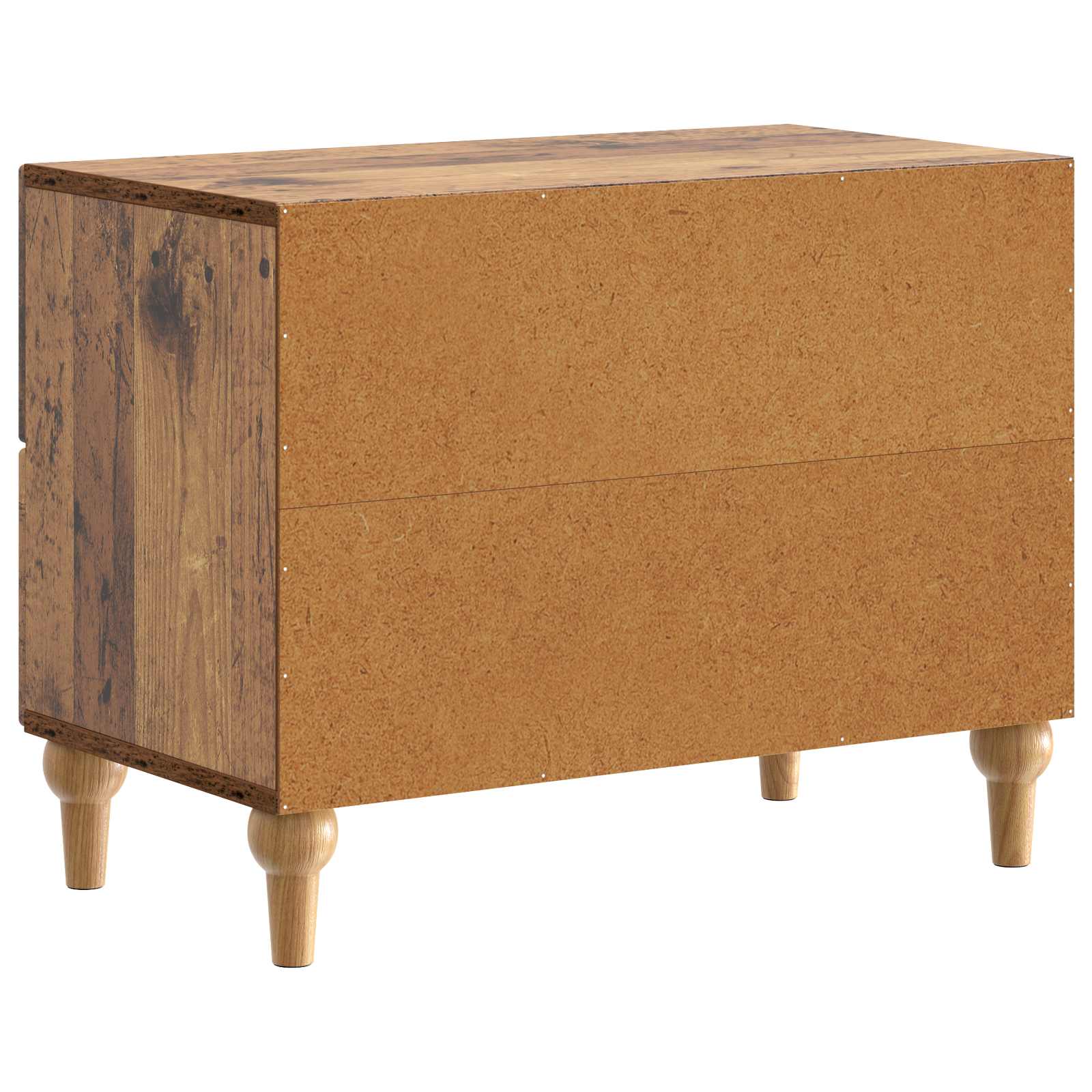 Nachttisch Altholz 62 x 34,5 x 48 cm Holzwerkstoff
