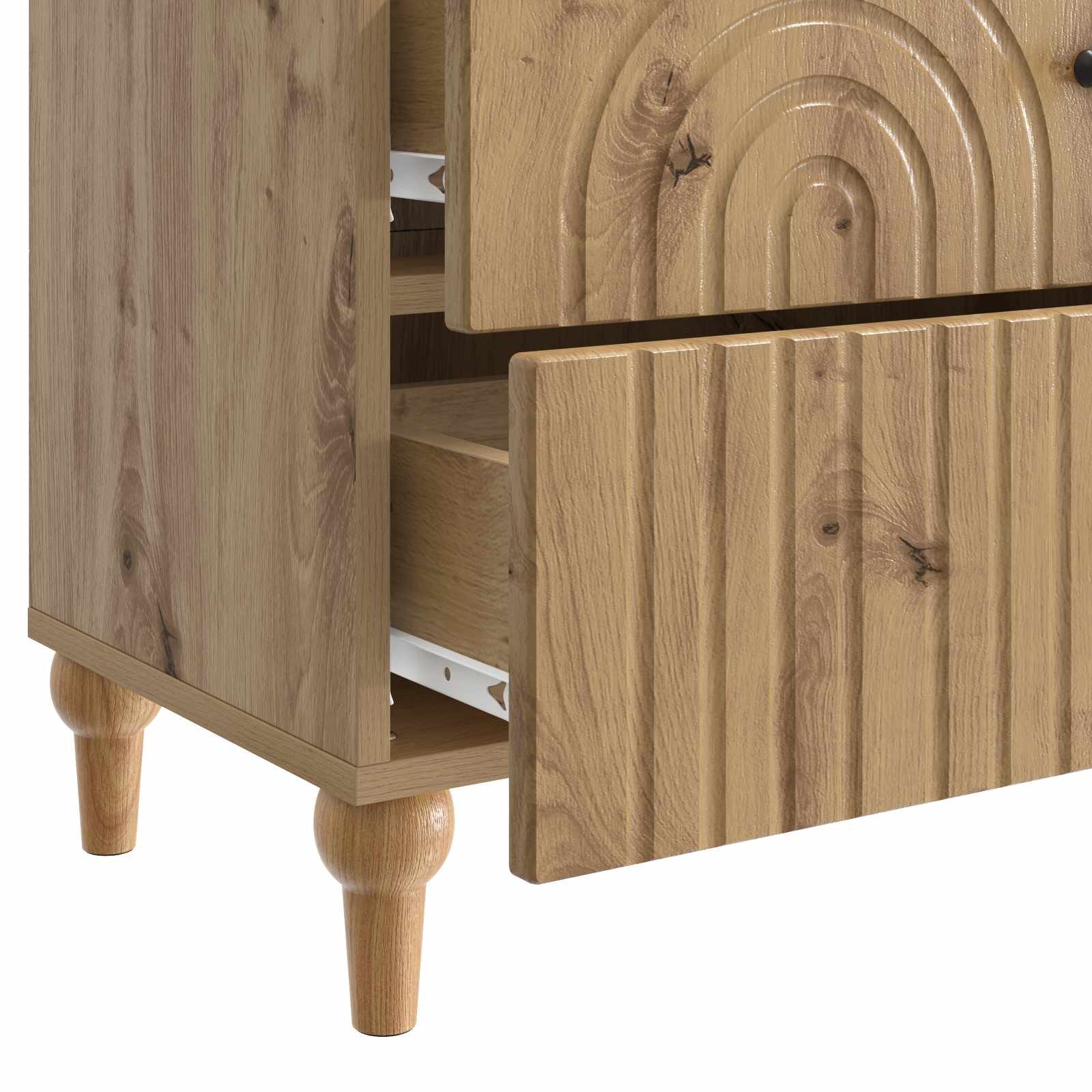 Nachttisch Artisan-Eiche 62 x 34,5 x 48 cm Holzwerkstoff