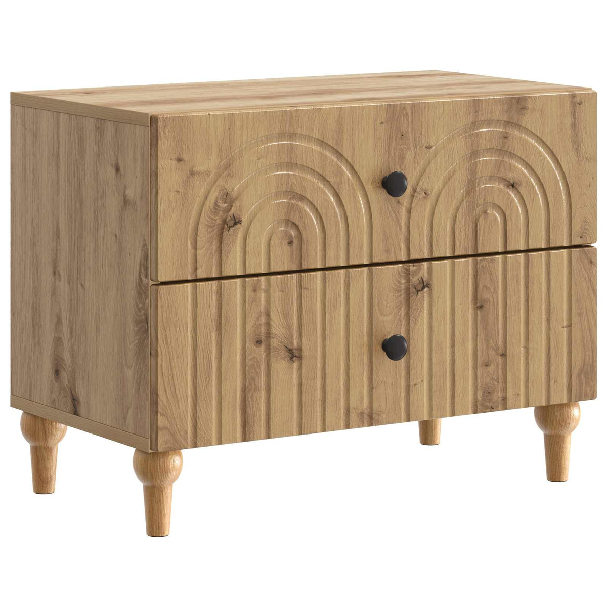 Nachttisch Artisan-Eiche 62 x 34,5 x 48 cm Holzwerkstoff