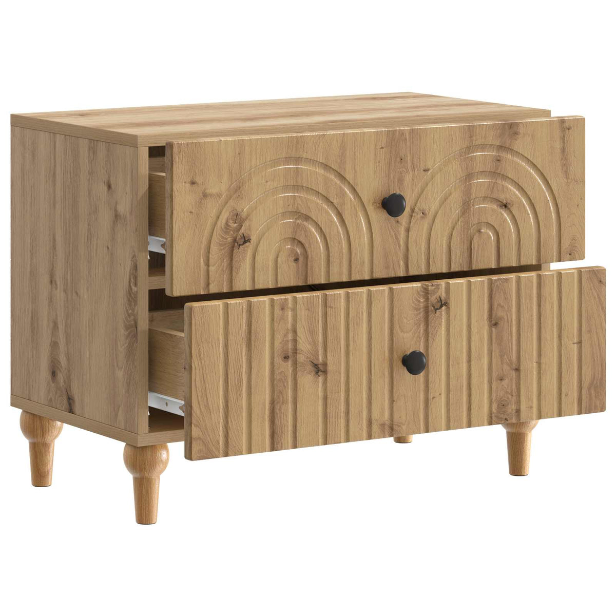 Nachttisch Artisan-Eiche 62 x 34,5 x 48 cm Holzwerkstoff