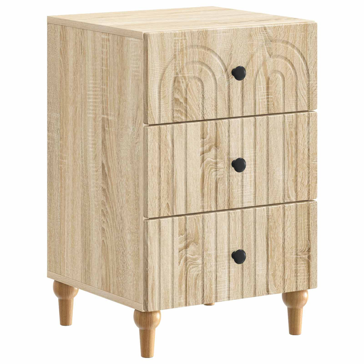 Nachttisch Sonoma-Eiche 43 x 41 x 66,5 cm Holzwerkstoff