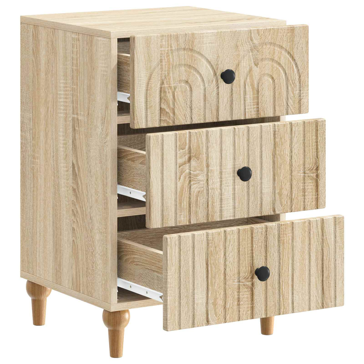 Nachttisch Sonoma-Eiche 43 x 41 x 66,5 cm Holzwerkstoff