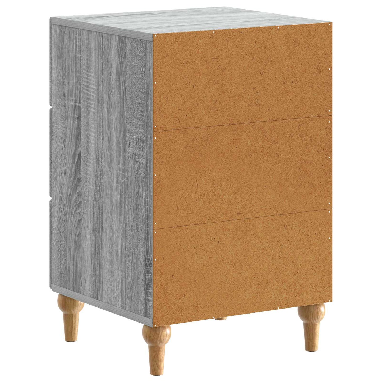 Nachttisch Sonoma-Grau 43 x 41 x 66,5 cm Holzwerkstoff