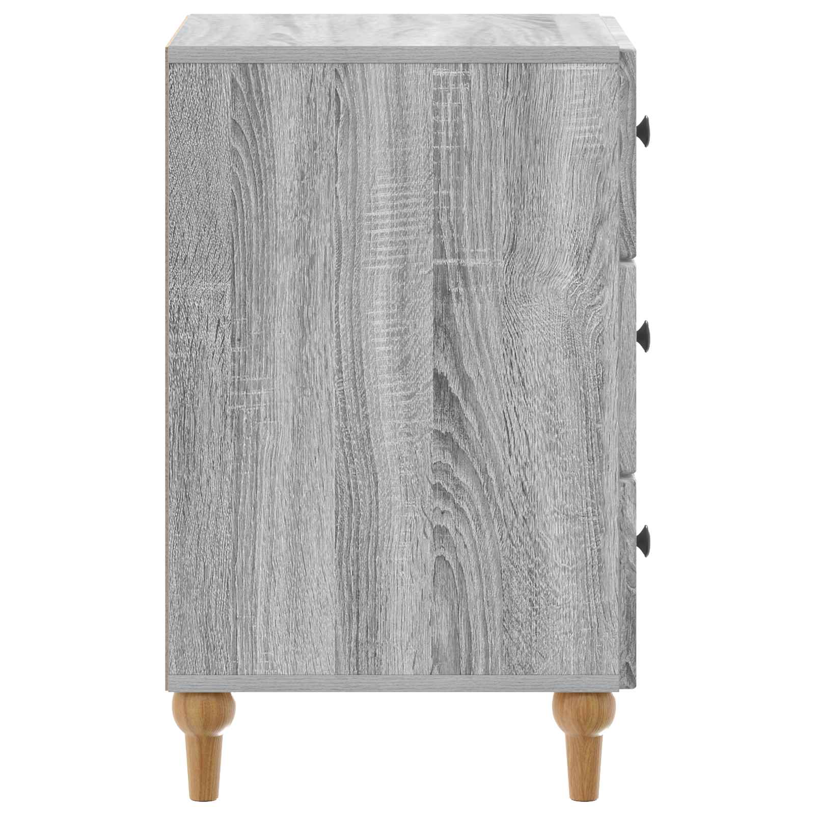 Nachttisch Sonoma-Grau 43 x 41 x 66,5 cm Holzwerkstoff
