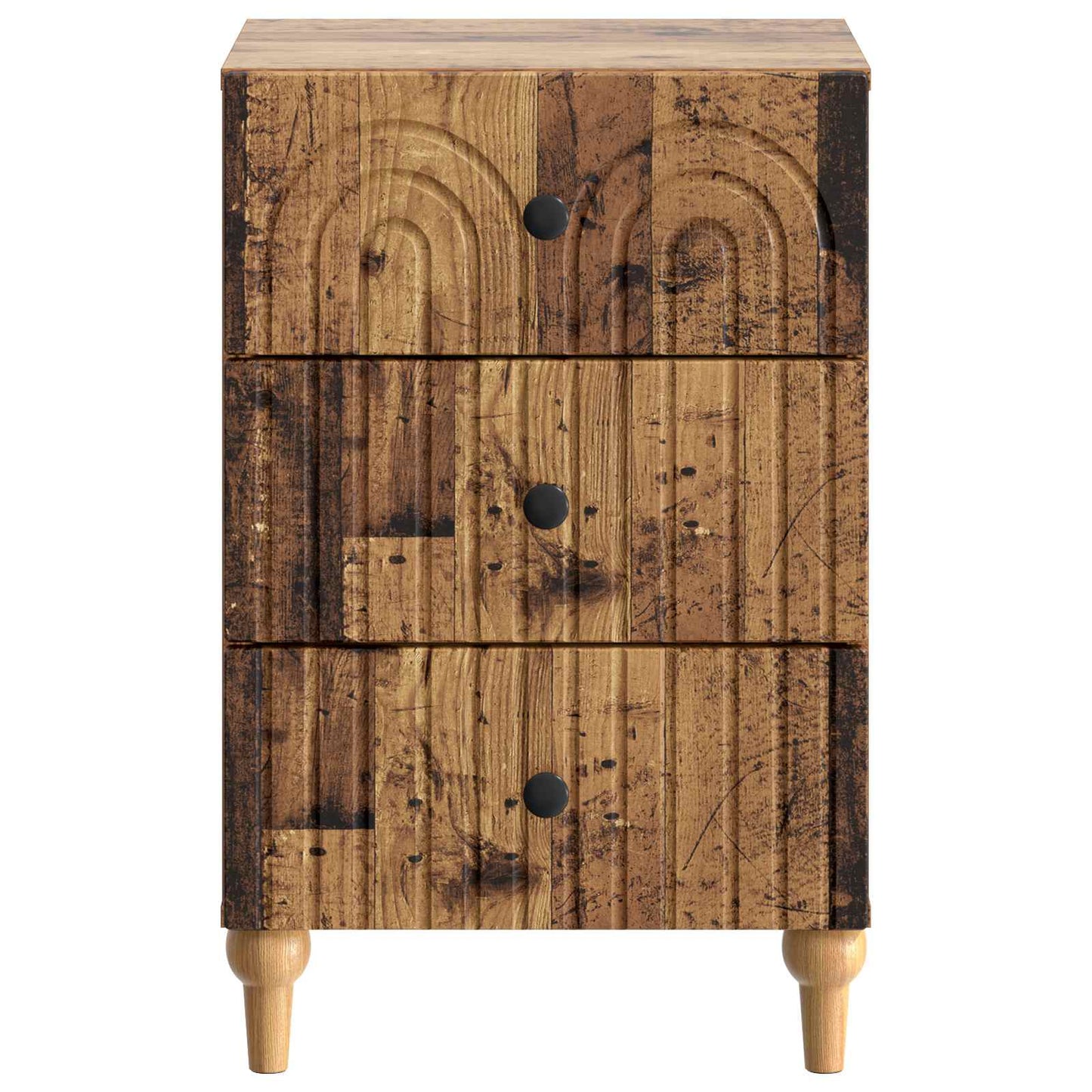 Nachttisch Altholz 43 x 41 x 66,5 cm Holzwerkstoff